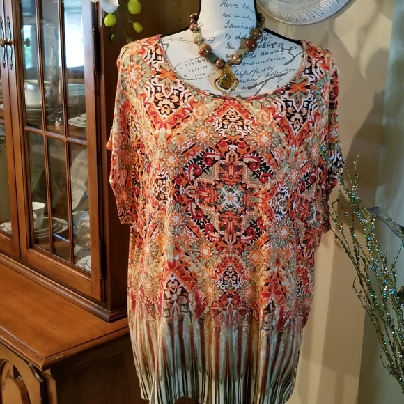 Dress Barn Tops - DRESS BARN Rayon/Spandex Top